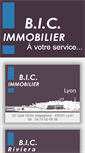 Mobile Screenshot of bic-immo.com